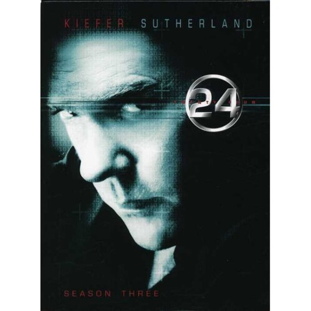 24 Season 3 DVD Box Set Kiefer Sutherland Jack Bauer Action Thriller TV Sealed